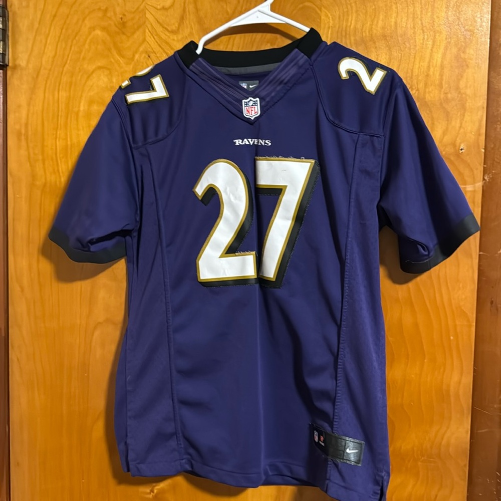 kids large jerry rice ravens jersey